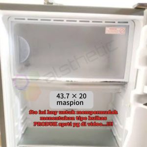 Tutup Freezer Kulkas POLYTRON dll.