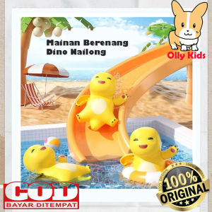 - OLLYKIDS Mainan Air Bisa Berenang MA33 Yellow Milk Dragon Karakter Lucu