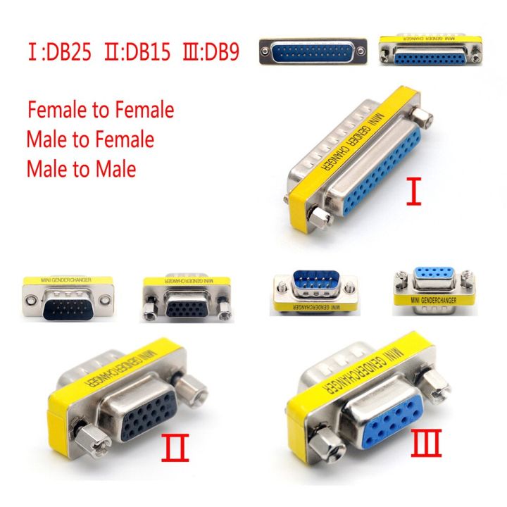 [hot K] Db Series D Sub Db9 Db15 Db25 9 15 25 Pin Male Female To Male