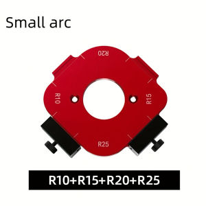 4 In 1 Woodworking Router Arcs Angle Positioning Template Corner Radius Routers R10-R50 Radius Jig Woodworking Positioning Tool