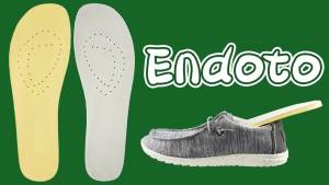 2 คู่แผ่นรองเท้าคลาสสิกสำหรับรองเท้า Wally ของผู้ชาย Hey Dude เปลี่ยนใส่ได้ สบายและน้ำหนักเบา