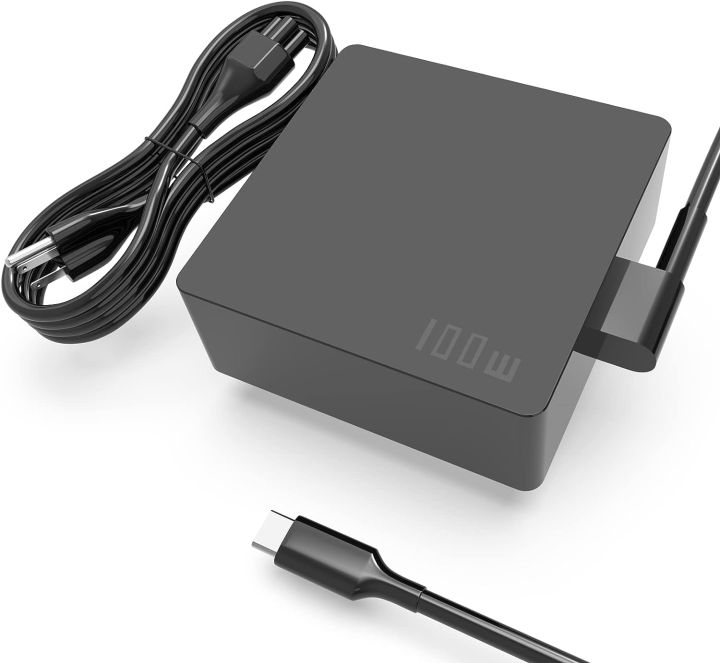 USB C Laptop Charger 100W Fast PD Type AC Power Adapter for ASUS ROG
