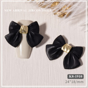 BAIXL Shiny Zircon Wing Charms Butterfly Bow Knot Nail Art Decorations Manicure Tools 3D Nail Rhinestones Nail Jewelry