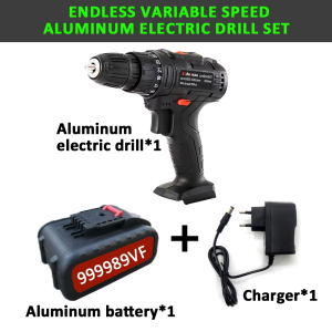399V 3 Speed Mesin Bor Baterai Tangan Cordless Drill Battery impact drill Cordless Electric Drill Impact Cordless Electric Drill