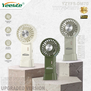 YEELITE 3-speed rechargeable stand portable handheld ice fan 9500 high speed long battery life DM70