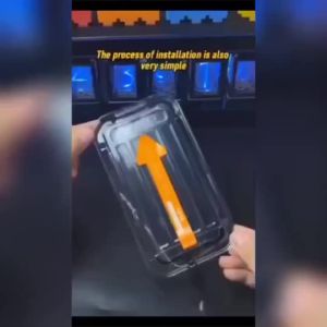 quick installation 9H Full Clear Tempered Glass 16 Pro max 16 15 plus 14 13 12 11 XS X XR screen protector