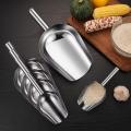 Sendok Skop Es Batu Stainless Tebal  / Sekop Es /Sekop Tepung /Sekop Beras Stainless 8 INCH 9INCH 10INCH. 