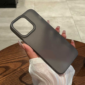 Ultra Slim Matte Candy Color Case for iPhone 16 15 14 17 Pro Max Air Plus 13 12 11 Xr Frosted Skin Feel Transparent Soft Cover