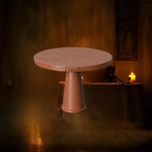 [COD] Undis 1 12 Dollhouse Mini Round Tea Table Model Dollhouse Dining Room Furniture Decoration Dolls House Micro Scene Decor Ornaments