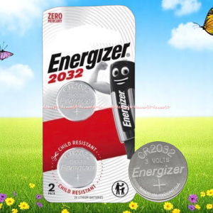 Energizer 2032 Lithium Baterai Bulat Isi 2pcs Around Circle Daya Tahan Lama