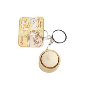 INNICE Cartoon Steamed Stuffed Bun Pinch Toy Pass The Time Stress Relief Clicker Toy Pendant Funny Decompressing Sensory Toy for AdultKids Gift