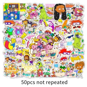 50PCS Animation The Rugrats Movie Cartoon Waterproof Sticker