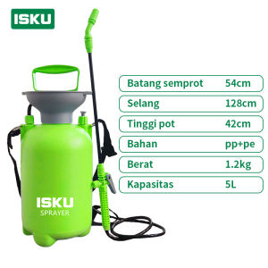 ISKU Pressure Sprayer 5 Liter Semprotan Tanaman Pompa Manual