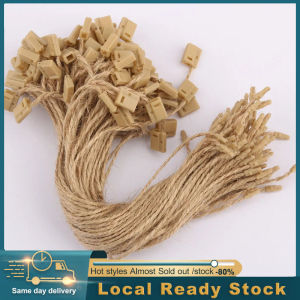 7" 1000 Pcs Black Hang Tag Nylon String Snap Lock Pin Loop Fastener Hook Ties for Clothes Gift Bags Price Tags