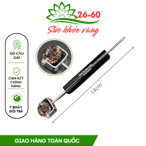 Dò Huyệt Sừng Cầu Gai Bằng Sừng Trâu Nhập Khẩu Cao Cấp - Dụng Cụ Day Ấn Huyệt