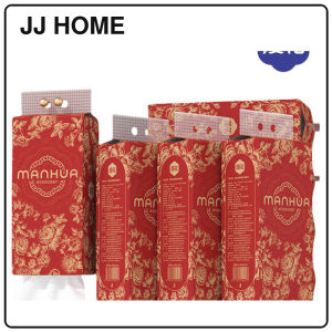 【JJ HOME】【10 Packs/Box】ManHua Red Flower 4-Ply Tissue / Hanging Paper Towel / Hangable Napkin