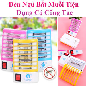 Đèn Ngủ Bắt Muỗi Tiện Dụng Có Công Tắc