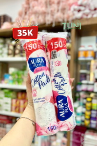 Bông Tẩy Trang Aura Beauty Cotton Pads 150 Miếng siêu sịn