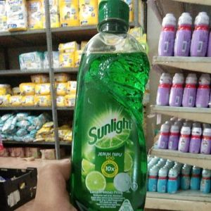 1 Pcs-SUNLIGHT Jeruk Nipis 400 ml Botol Sabun Cuci Piring
