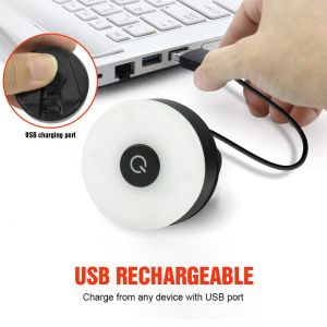 Đèn Hậu LED Xe Đạp Đèn Hậu Xe Đạp Sạc Usb Đèn Đạp Xe Cảnh Báo An Toàn Chống Nước IPX5 Đèn Ba Lô Mũ Bảo Hiểm
