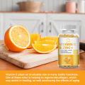 BBEEAAUU Vitamin C Glow Skin Whitening Capsules with Zinc 25mg Support immunity Promote Collagen Synthesis and Antioxidant for Skin Health Energy Production 维C+锌. 