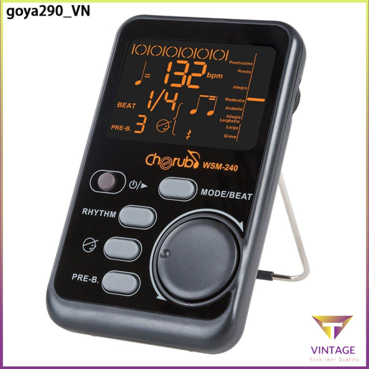 goya290 Wsm240S Musical Instrument Tuner Digital Metronome Tone