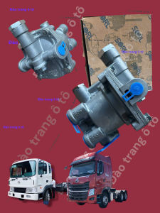 chia hơi vuông 4 lỗ mooc SL theo xe 35270050040 chia hơi xe ô tô đầu kéo hệ thống phanh