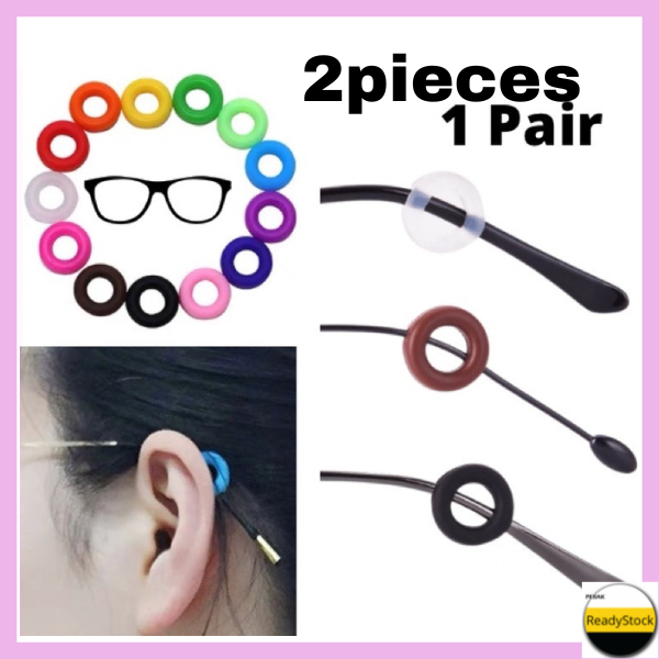 Buffer Rings For Spectacles Japan Anti-Slip Pita Ring Silicone Glasses Eyeglasses Spec Temples ...