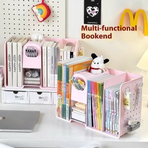 YONUO Giá để tài liệu tối giản hiện đại với dung tích lớn cho sách và văn phòng phẩm