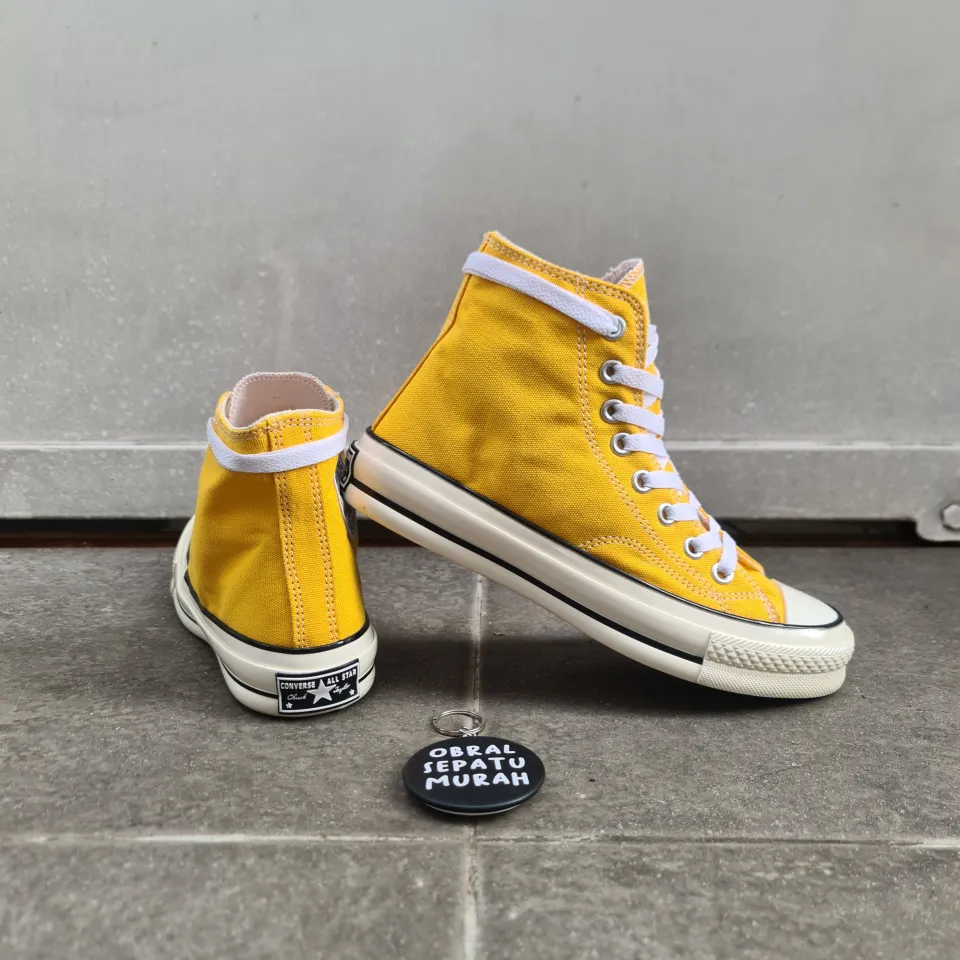 High Top Converse 70s Sunflower Outfit OBRAL SEPATU CONVERSEEEE