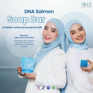 Paket DNA Salmon SR12 BPOM Ori Day Cream Toner Sabun dan Night Cream Ecer Lengkap