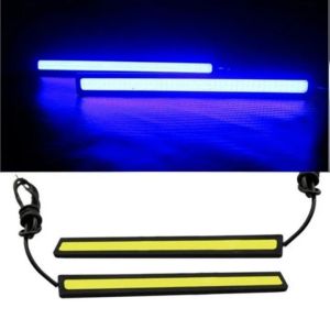 2Pcs 17cm COB Car Daytime Running Light Car DRL LED Strip Light External Light Car Waterproof Blue Pink Red Green Amber DRL Ligh