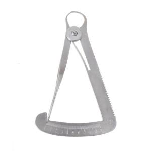 Professional Dental Gauge Caliper 0-10mm Measuring Range Dentist Tools for Teeth Nursing and Repairing