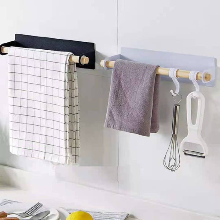 Bathroom Roll Paper Holder Towel Paper Storage Rack Self-adhesive