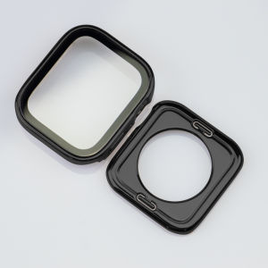 ซองกันน้ำ + กระจกสำหรับนาฬิกา Apple รุ่น8 7 6 SE 5 4 3 2ชิ้นกรอบตะเข็บขอบตรงนิรภัยแบบเต็มกรอบสำหรับ I Watch 45มม. 40มม. 44มม. 41มม.