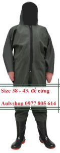 Bộ quần áo lội nước liền ủng size 38-44 ủng liền quần lội nước ủng đánh cá ủng vệ sinh môi trường bộ lội nước