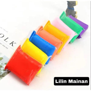 Clay mainan anak isi 12 slime clay polymer mainan 12in1 lilin mainan edukasi anak polymer clay isi 12 SH T51