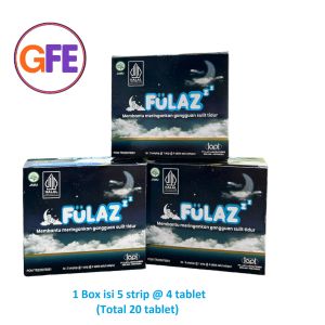 FULAZ Atasi Sulit Susah Tidur Insomnia Tablet Suplemen Herbal
