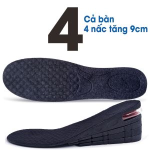 Lót giày tăng chiều cao có đệm khí tăng 3-5-7-9 cm đa năng