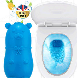 【Fast ship】Toilet Cleaner Bear Blue Bubble for a Fresh and GermFree Toilet