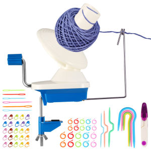 ⭐️【Local warehouse+COD】⭐Yarn Winder Pink Wool Winder for knitting Hand Operated The Helper for Knitting Enthusiast