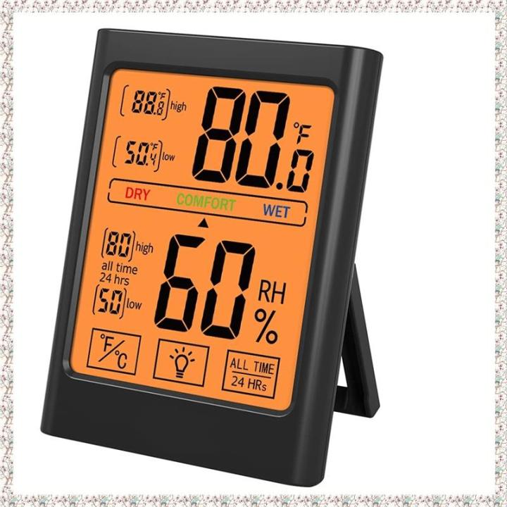 () Digital Hygrometer Indoor Humidity Meter Room with Temperature and ...