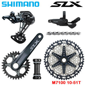 Shimano SLX M7100 Groupset 1x12 Speed MTB M7100 Crankset Shifter Rear Derailleur SGS Chain Cassette BB Bicycle Accessories