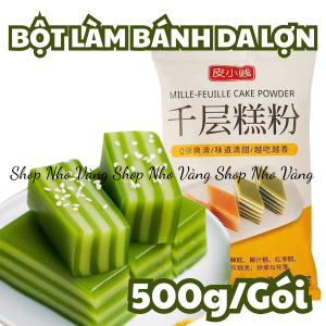 bột củ năng làm bánh da lợn bánh củ năng bánh hoa quế 500g ăn vặt handmade