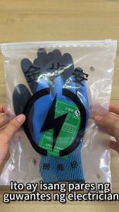 Insulated Gloves For Electricians High Voltage Protection Low Voltage Live Working Waterproofing