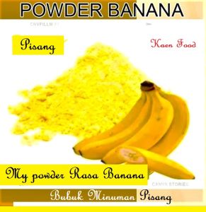 Powder Rasa Banana- Banana Powder - 1 Kg - Pisang - Powder Banana