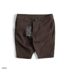 Quần Short Nam KAKIS Vải Kaki Cotton Cao Cấp Trơn Màu Xám Đen Xanh Đen Navy Nâu Vàng Đẹp Ngắn Đùi Khaki NATO