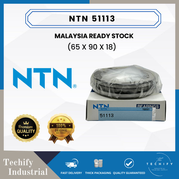 NTN 51113 ( 65 x 90 x 18 ) 100% ORIGINAL MADE IN JAPAN SINGLE DIRECTION ...