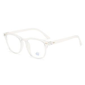Kacamata Korea TransparanAnti Radiasi Wanita Kacamata Korea Wanita FashionBentuk Kotak Eyeglasses