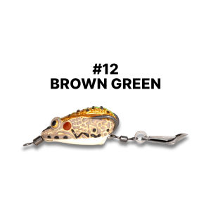 LURESFACTORY - DIGGY RUBBER FROG 35mm 7g SOFT FROG TOPWATER